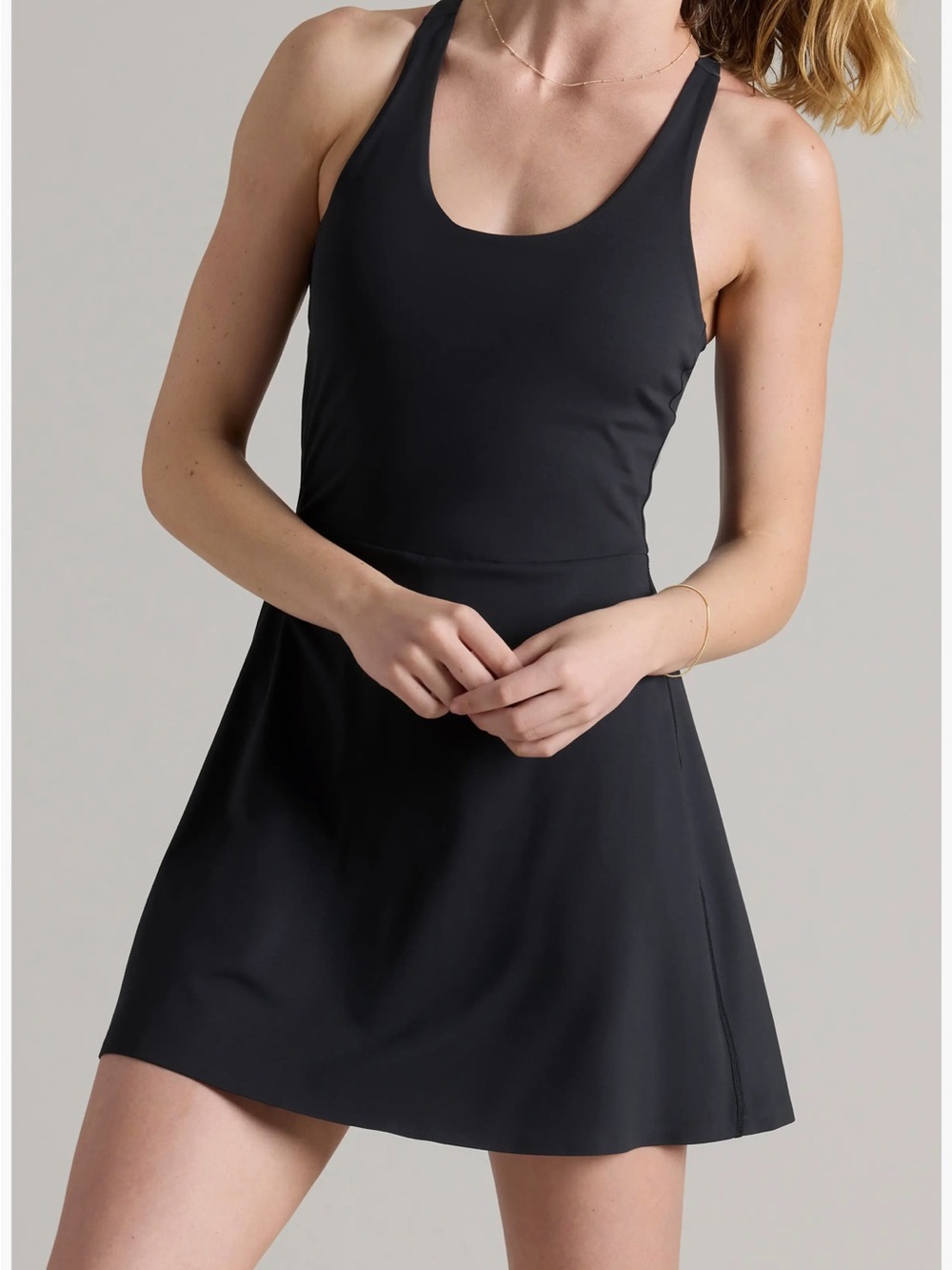 Rhône Black Racerback Women's Dress